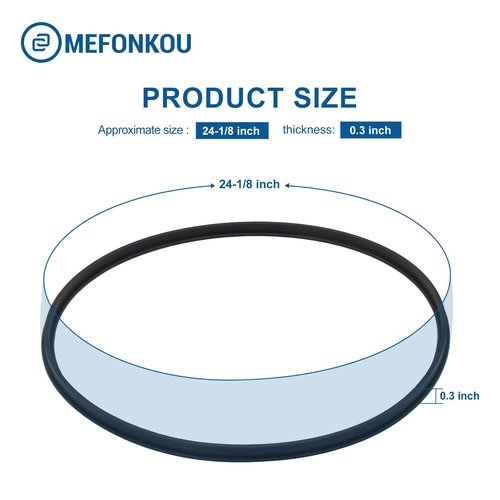 MEFONKOU SPX4000TS Strainer Cover T-Seal O-Ring Compatible with Hayward Northstar Pool Pumps, Fits for 2003-2007 (2/Pack)