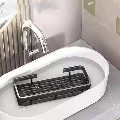 1pc Multipurpose Self - Adhesive Wall - Mounted Shelf: A Great Fit for Bathroom and Kitchen Storage Solutions