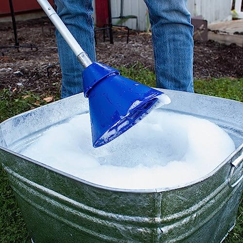 Lehman's Manual Clothes Washer - Portable Hand-Powered Laundry Agitator for Buckets and Sinks