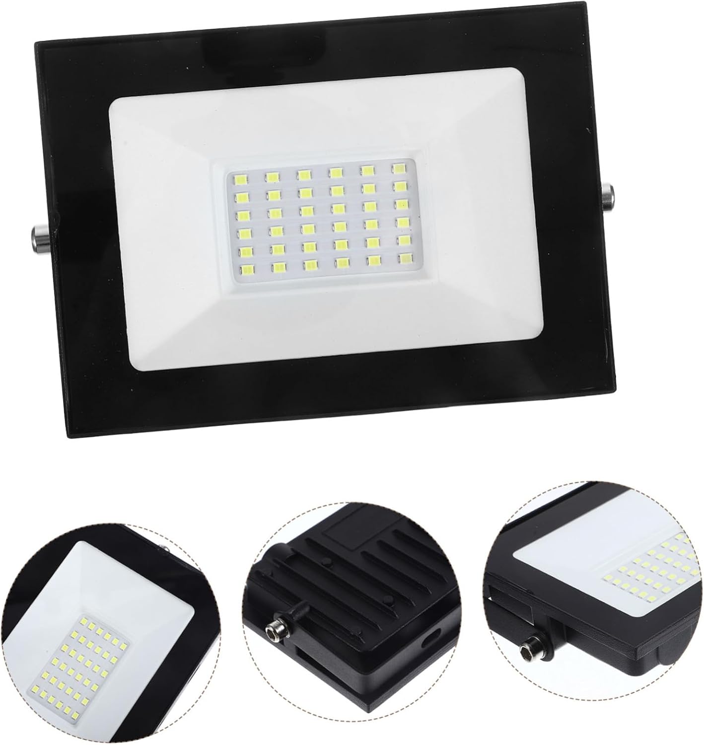 1pc Ultra-Thin Projector Flood Waterproof Fixture Garden Outdoor Step LED Lighting