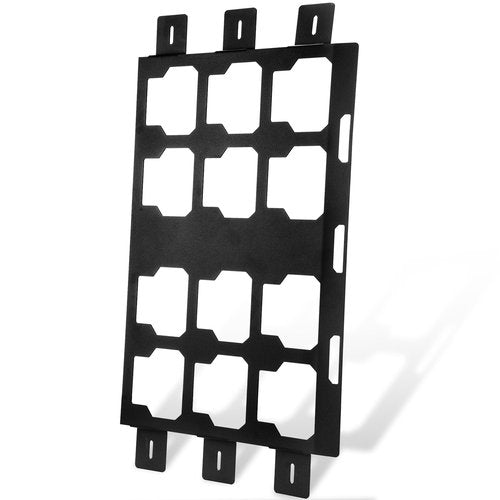 MorningRo Mounting Plate Compatible with Milwaukee/Packout Toolbox Aluminum Steel Mounting Base Storage Toolbox on Wall or Floor (Full Plate)