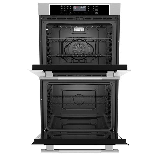 Empava 30" Double Electric Wall Oven Self-Cleaning Convection Fan Touch Control, Stainless Steel