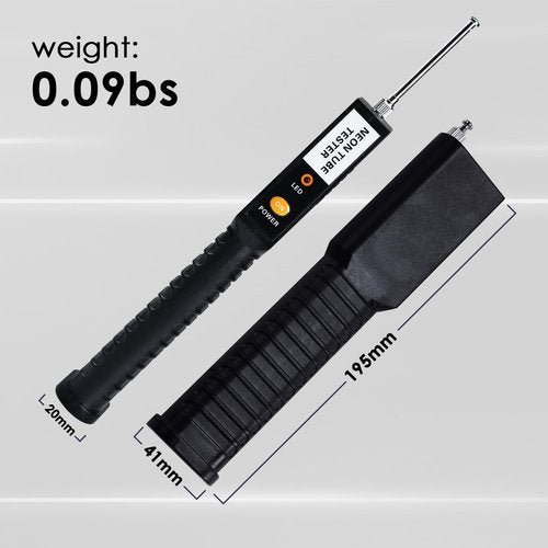 Neon Tester, Portable Handheld Tube Tester（Always on）, Colour Discriminator Light Tube Detector for Neon Tube Light Lamp Light Tube(No Battery Included)