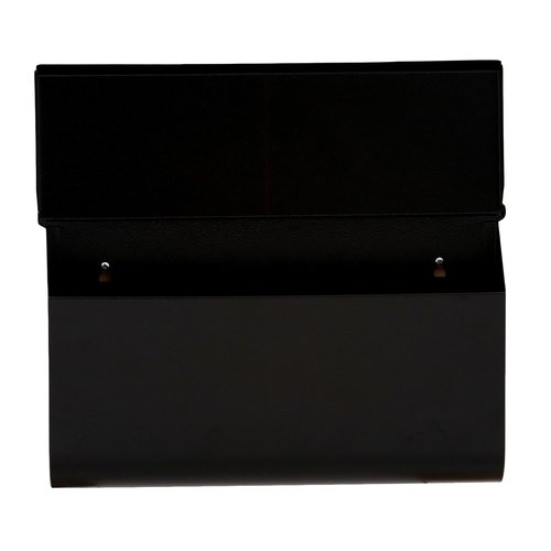 Architectural Mailboxes Woodlands™ Wall-Mounted Mailbox for Outside, Rust-Resistant Galvanized Steel Metal Medium Mail Box, White Modern Wall Mailbox