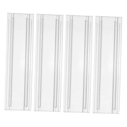 HOMSFOU 4pcs Expandable Drawer Dividers Retractable Drawer Partition for Organizing Clothing Underwear Socks Sturdy Plastic for Home Dorm