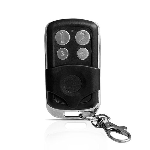 JUJIANG Gate Opener Remote Control Transmitter for Automatic Gate Opener Hardware Control Remote Security Gate Controller with Keychain Electric Rolling Driveway Gate Opener Closer Security Kit Remote