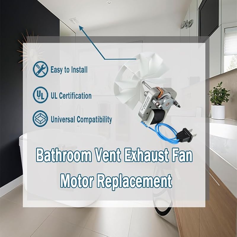 BOJACK 120V Bathroom Vent Fan Motor Kit for Nutone Broan 662 668 662 663 688