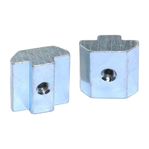 15Pcs 4545 Series T Sliding Nuts Hammer Nut Block Square Nuts M10 T Nuts for 4545 Aluminum Extrusion Profiles T Slot 10mm，for CNC Router Build Rail 3D Printer (m10)