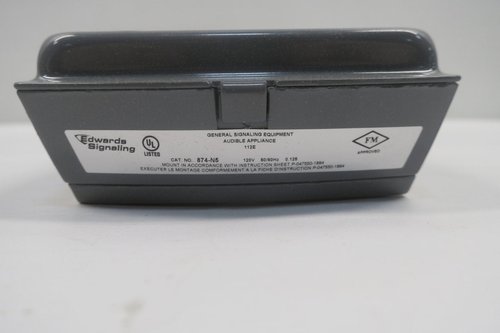EDWARDS SIGNALING 874-N5 Surface Horn 120V-AC D588926