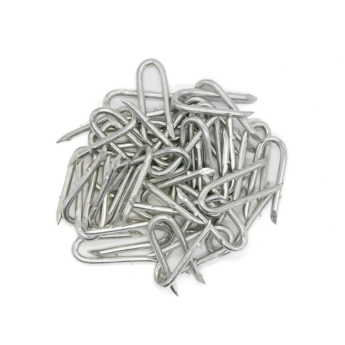HENGTONG Galvanized Steel U-Shaped Fencing Staples for Mesh Fencing 400pcs