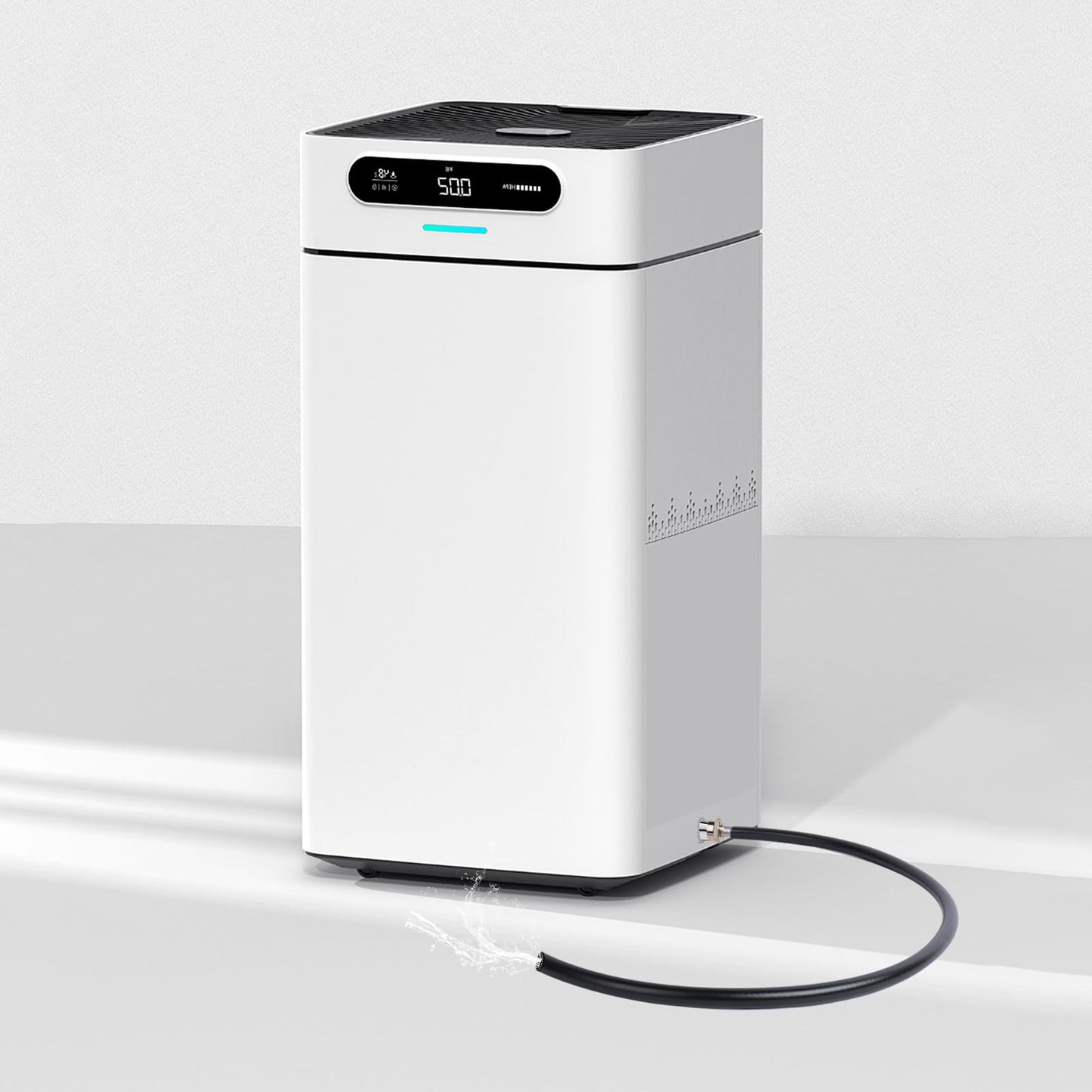 2 M/6.6 FT Dehumidifier Drain Hose 3/4 Inch FHT Connection Brass Thickened Drain Hose, Heavy Duty and Flexible Drainage Hose fits for Most of Dehumidifiers