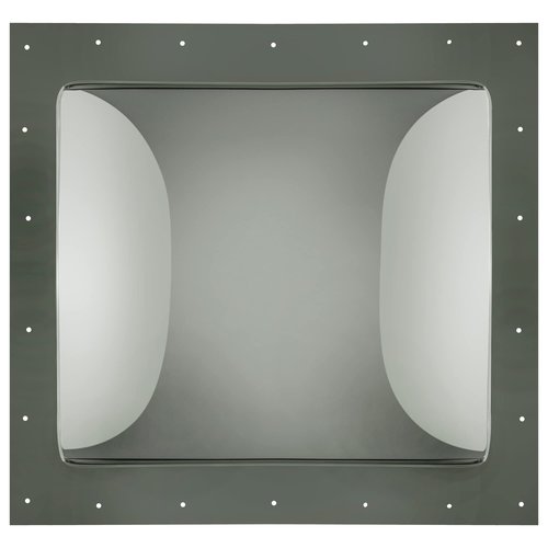 RecPro RV Skylight Outer Dome | 14" x 14" Universal Outer Skylight (Smoke)