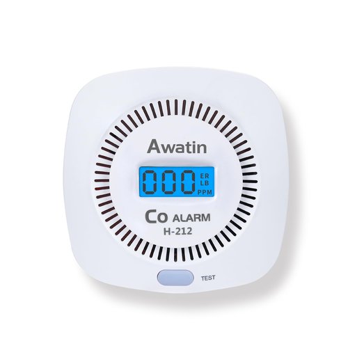 Carbon Monoxide Detectors - Carbon Monoxide Alarm Battery Powered, CO Detectors with Digital Display for Home, Easy to Install (H-212)