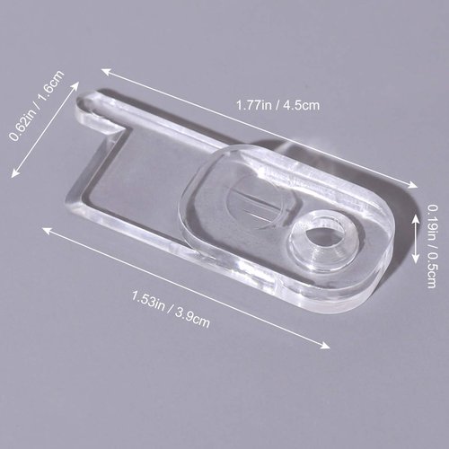 YLOVAN Toggle Switch Plate Cover Guard 10 Pack Clear - Security, Circuit and Child Protection for Indoor/Outdoor Wall Plate Covers