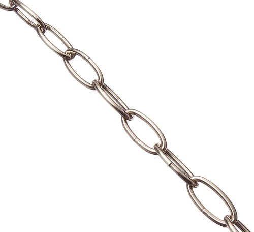 Nuvo 25/1069-3 Feet Section of Chain, Brushed Nickel
