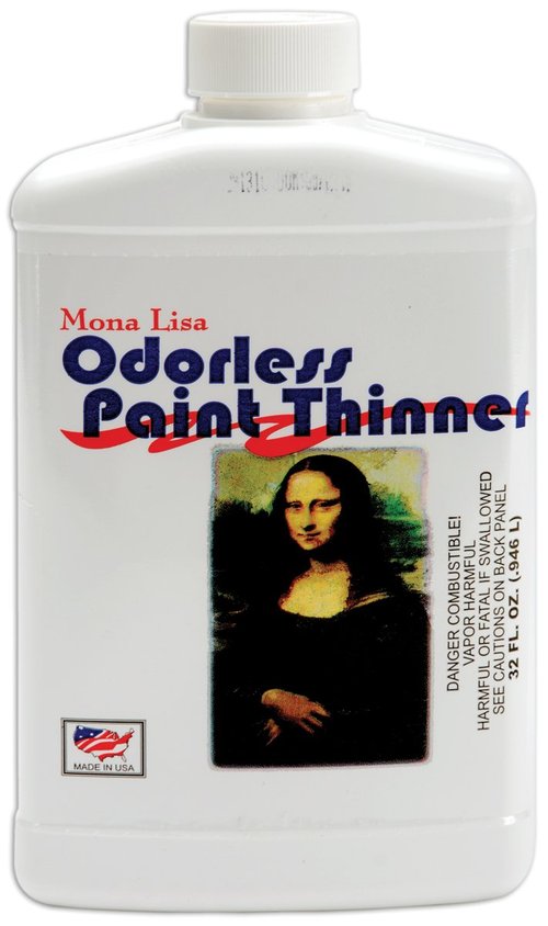 Mona Lisa Odorless Paint Thinner - Quart Bottle