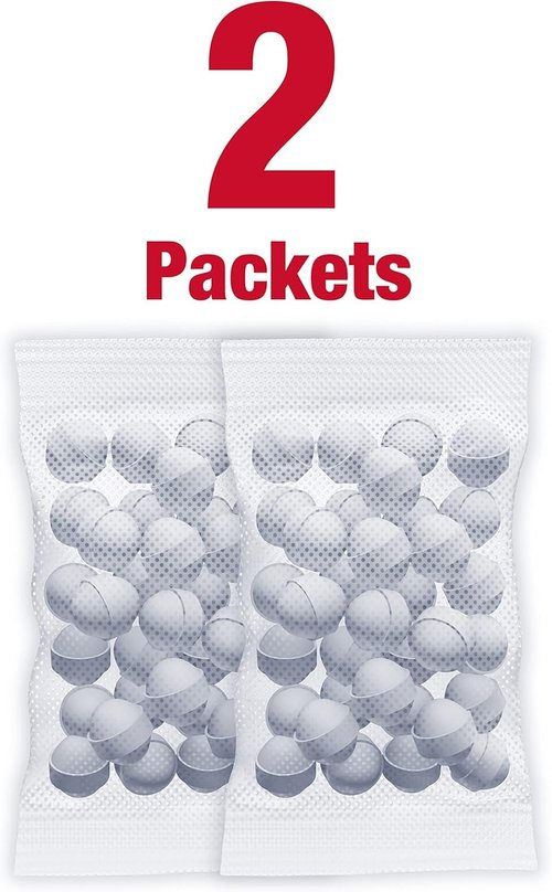 Enoz E67.10 Old Fashioned Moth Balls, 1 lb, White