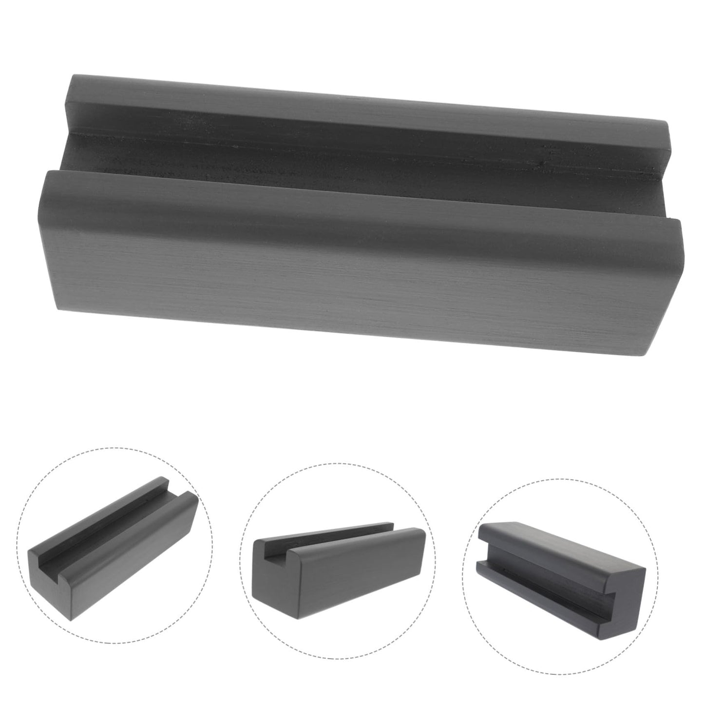 Yardenfun Skid Floor Mirror Support Bracket Multipurpose Full Mirror Holder Stand for Bedroom and Living Room Dark Gray