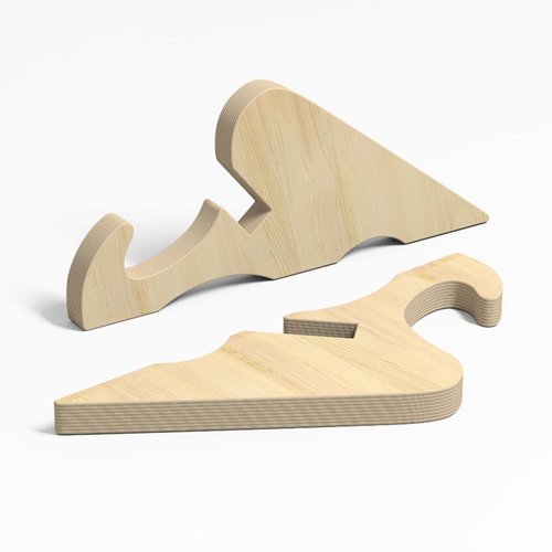 Colaxi Skateboard Stand Organizer DIY Easy Assembly Practical Wooden Stable Longboard Holder Floor Stand for Club Garage Store Home