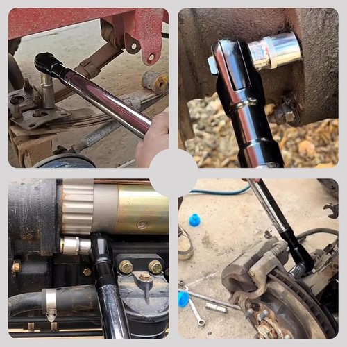 Multifunctional & Durable Ratchet Wrench | 2-IN-1 Electric & Manual Dual Mode Ratchet Wrench | 50nm Electric/100nm Manual | High Strength Steel for Automotive Repair, Daily Maintenance (1)