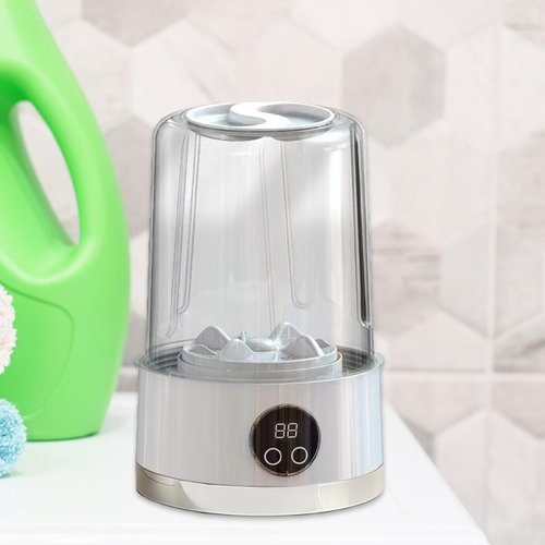 Washing Machine - Underwear washing machine | Portable Laundry Machine Small Washer | Rechargeable Digital Display 2 Modes Cleaning Tools, Underwear Home Appliances for RV Travel Dorm
