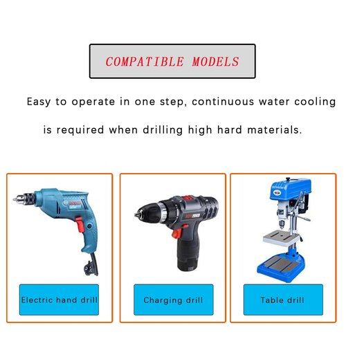 Lyzanxian New Four Edge Serrated Eccentric Drill Bit for vast Majority of Electric Hand Drill,Flute Sawtooth Eccentric Drill Bit kit (4/5/6/8/10/12mm)