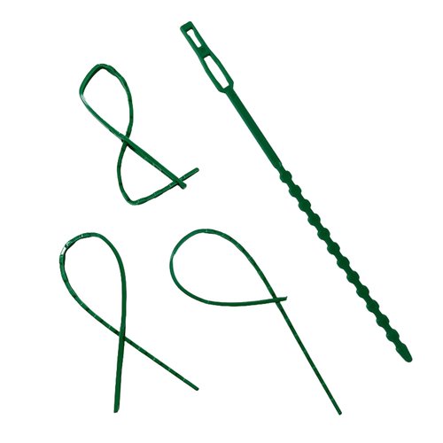 200Pcs Adjustable Plant Ties, Garden Plant Green Ties, Multi-Purpose Sturdy Garden Plant Twist Ties.