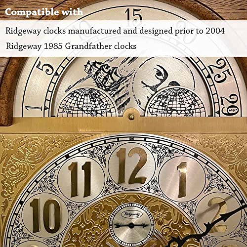 FELHOOD Grandfather Clock Door Key 1 for Clocks Prior to 2004 - Brass Fit