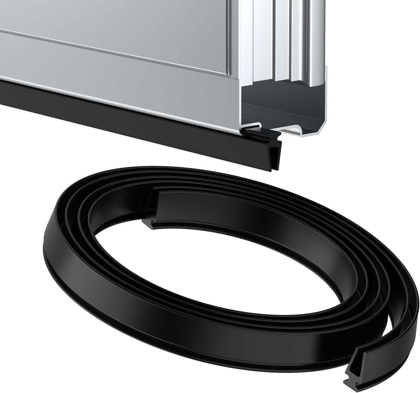 Storm Door Sweep Replacement for Larson & Pella Storm Door Expander Sweep, CH9030501 Sweep for Vinyl and Metal Door Sweep Assembly - Style 1