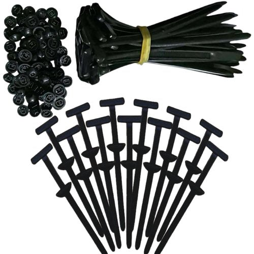 cable tie buckle,nylon universal cable tie buckle,Heavy Duty Nylon Zip Ties – Self-Locking UV Resistant Cable Ties for Car, Home, DIY – 3.5" Black Universal Wire Ties (2025 Upgrade) (50, black)