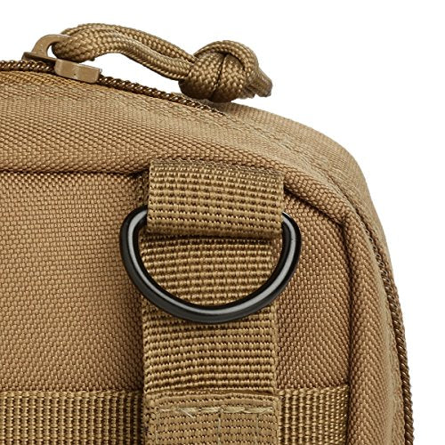 Orca Tactical First Aid Molle Pouch - Heavy Duty EMT Medical Kit for Military & Outdoors