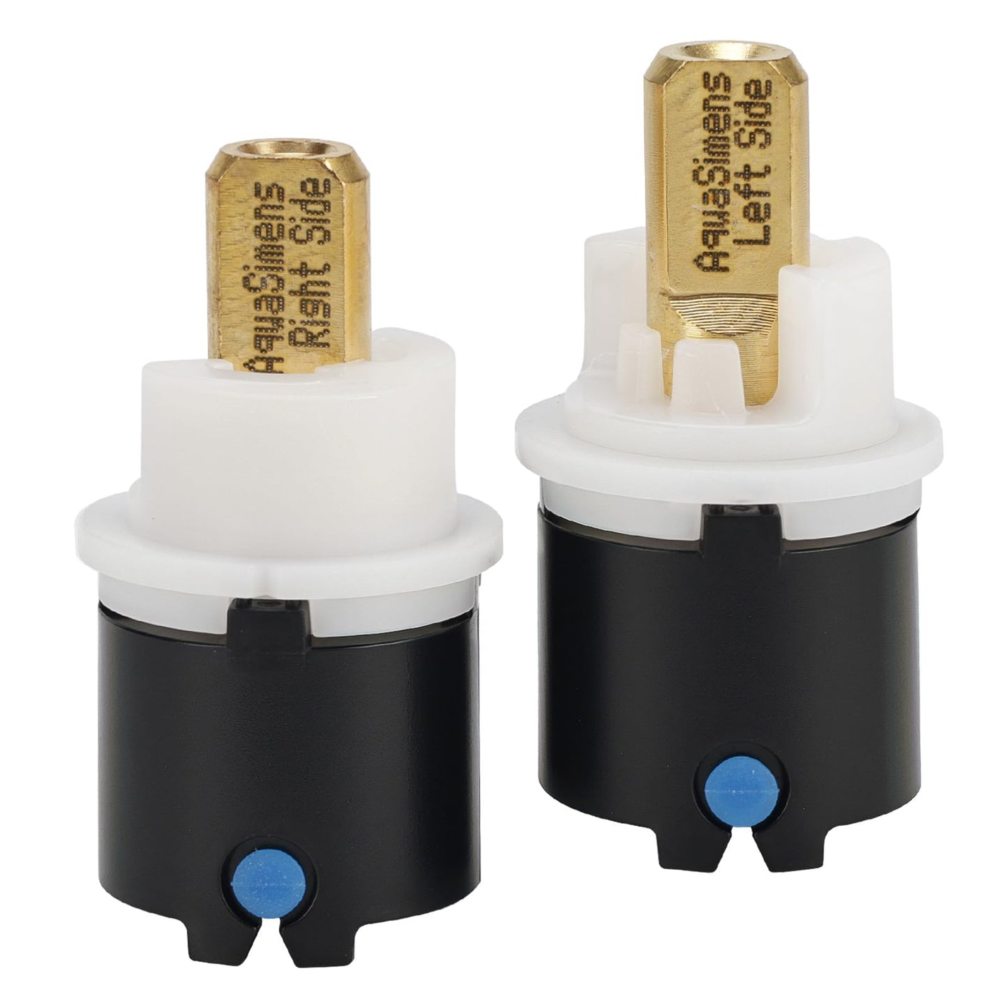 RP60400 Valve Hot and Cold Bathroom Faucet Cartridge Sink Handle Valve Stem Assembly Compatible with Delta 2 Handle Bath Diamond Seal Technology Faucets and Beverage Faucets