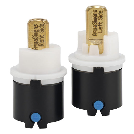 RP60400 Valve Hot and Cold Bathroom Faucet Cartridge Sink Handle Valve Stem Assembly Compatible with Delta 2 Handle Bath Diamond Seal Technology Faucets and Beverage Faucets