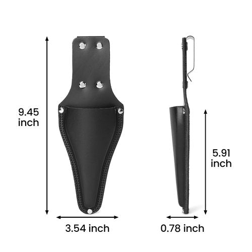 Garden Pruner Sheath,Tool Pouch for Pruning Shears or Construction/Utility Tools (Straight)