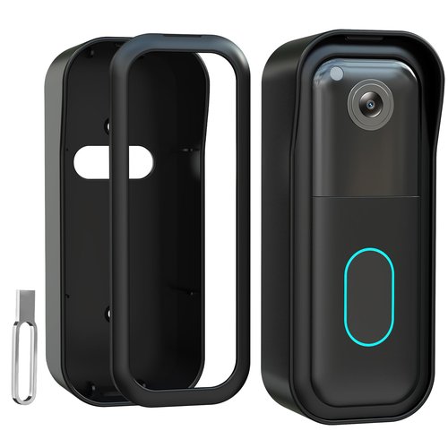 All-new Blink Doorbell Mount,Compatible with Blink Video Doorbell Camera(2nd Gen),No drilling Blink Mount Bracket,Easy to Install for Blink Doorbell Security System(Blink Doorbell Not Included),Black