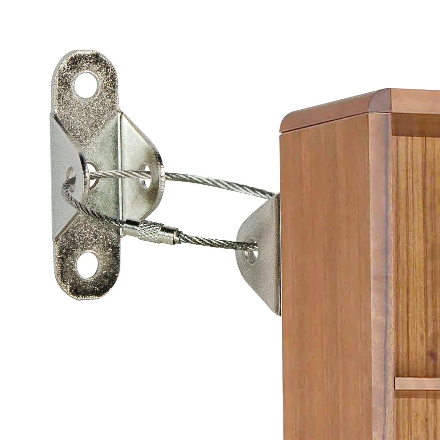 Furniture Anchors for Baby Proofing (4 Pack), Anti Tip Furniture Straps, Earthquake Straps, Keep Baby Pet Safety from Falling Furniture