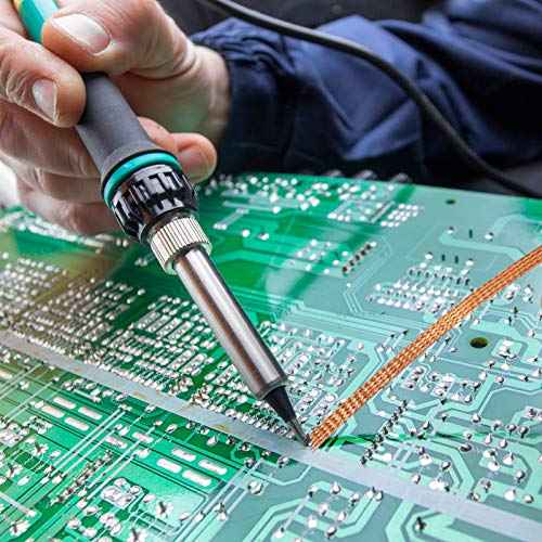 Solder Wicks, 3 Pack No-Clean Solder Braided Wicks Desoldering Wicks For Solder Removal Tool, 0.12/0.1/0.08 Inch Width 1.5 Meter Length