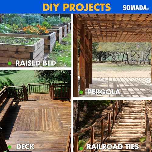 SOMADA 1/2-Inch x 6-Inch Auger Drill Bit for Wood, Quick Change Hex Shank 3/8-Inch One Piece, Ship Auger Long Drill Bit for Soft and Hard Wood, Plastic, Drywall and Composite Materials