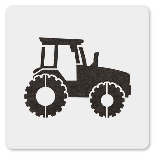 MAGJUCHE Tractor Stencil 12 Inches, Reusable Farm Tractor Stencil for Painting DIY Crafts Decor