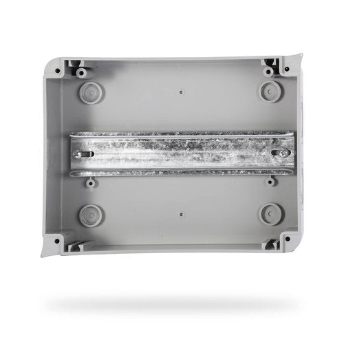 MOLLOM 8 Way Circuit Breaker MCB Distribution Protection Box with DIN Rail, IP65 Waterproof,for Indoor and Outdoor