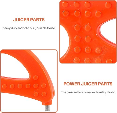 "Orange Crescent Tool for Power Juicer and PRO and Juicer Blade Replacement Classic CL003AP, E1188, E1189, MT1000,Juicer Replacement Parts,Juicer Parts and Accessories "