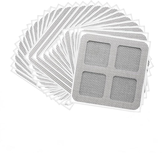 Disposable Floor Drain Sticker, Disposable Hair Drain Stickers, Sink Drain Strainer Screen Catcher （50Pcs）