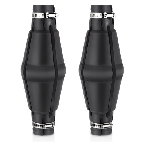 Innconee 2 Pcs 1350 Rubber Torque Arrestor 1" to 1-1/4" Expandable Torque Arrestor for Well Pump Water Pump Accessories, Adjustable to Well Pipe Casings from 4" to 8" ID