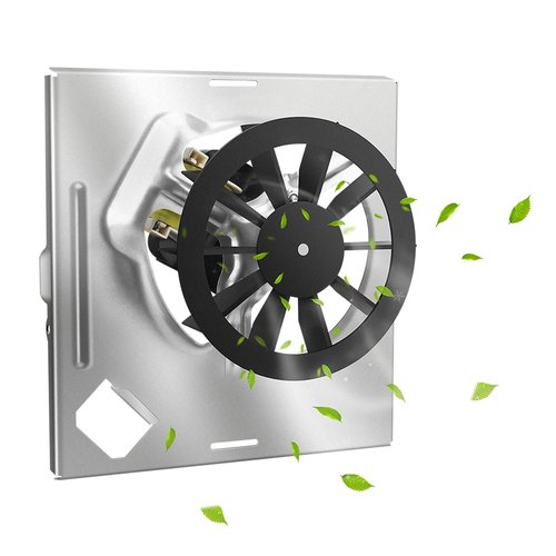 WKZO 696N-R02 B Unit Fan Replancement Part Ftis 688-G 688-J 688-H 688-K 695N-R02 B,696n-R01 B,695N-R02 B Vent Fan，Black