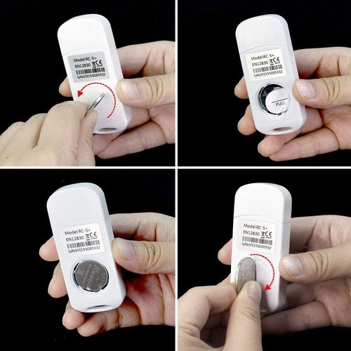 Elitech RC-5+ TE Digital PDF USB Temperature Data Logger Reusable Recorder Refrigerator Thermometer 32000 Points High Accuracy (Extra External Sensor)