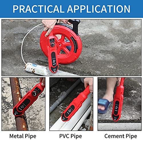Pipe Blockage Detector Locators - Water Wall Scanner 40M Pipeline