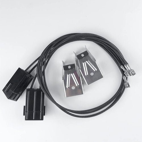 WB2X8228 Element Receptacle and Wire Kit - Compatible with GE Hotpoint Electric Ranges Replacement Stove Cooktops Surface Burner Terminal Block Replaces AP2013499, PS242972 250535-2 Pack