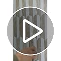 Vamos Peel and Stick Backsplash Tiles - White, Beige Slate & Light Gold, 10 Sheets