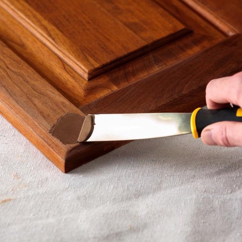 Minwax 448530000 Color-Matched Filler Wood Putty, 6 oz, Walnut, 6 Ounce