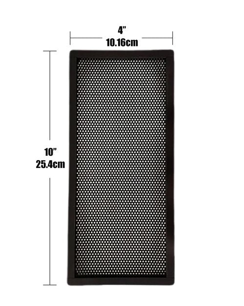 2 Pack Magnetic Vent Covers, 4” x 10” Strong Air Vent Covers for Register Booster Fan, Floor, Wall Registers, Ideal for Home, RV, HVAC & AC Vents